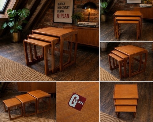 Plan mid century teak nest - g-plan,