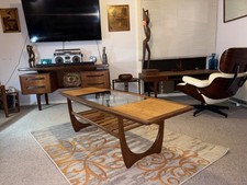 MCM G Plan Teak & Glass Coffee